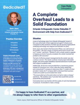 Keven Joyce Case Study